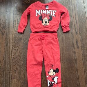 Minnie Mouse Sweatsuit XS